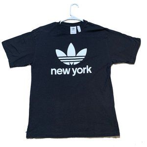 Adidas New York Tre-Foil T-Shirt - Size Medium
